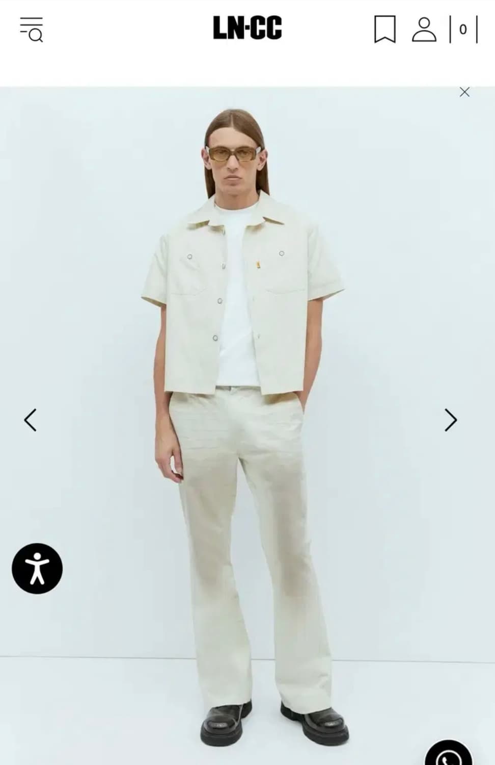 25시즌 갤러리 디파트먼트 치노 라플레어 팬츠 상품이미지1