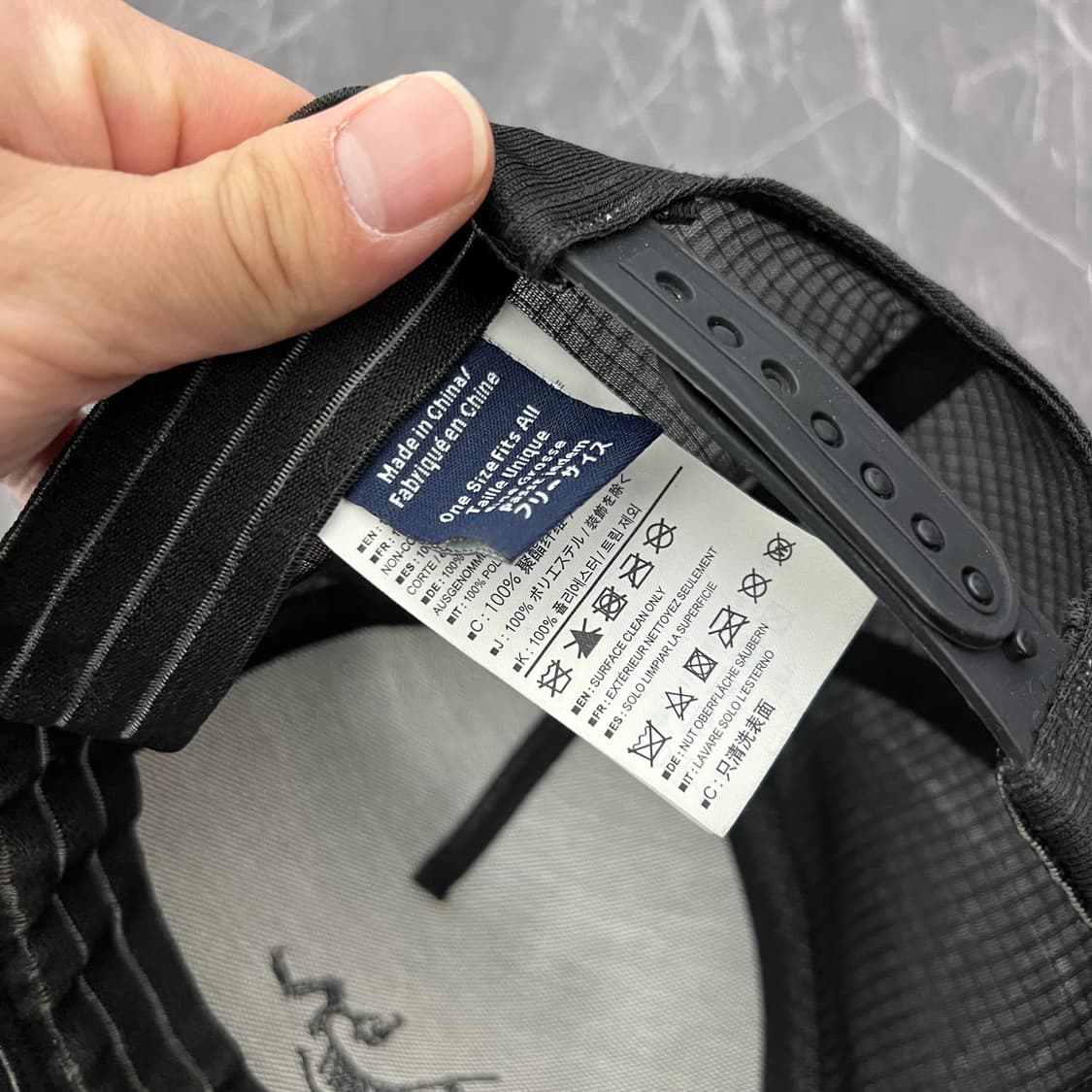 아크테릭스 버드 트러커 캡 블랙 상품이미지5