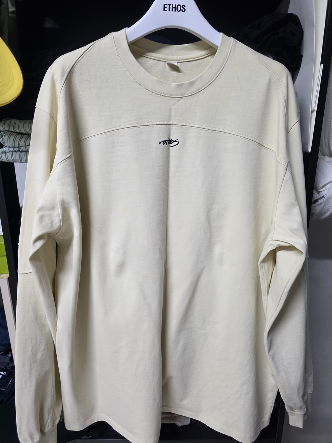 에토스 스티치 슬리브 맨투맨 상품이미지5