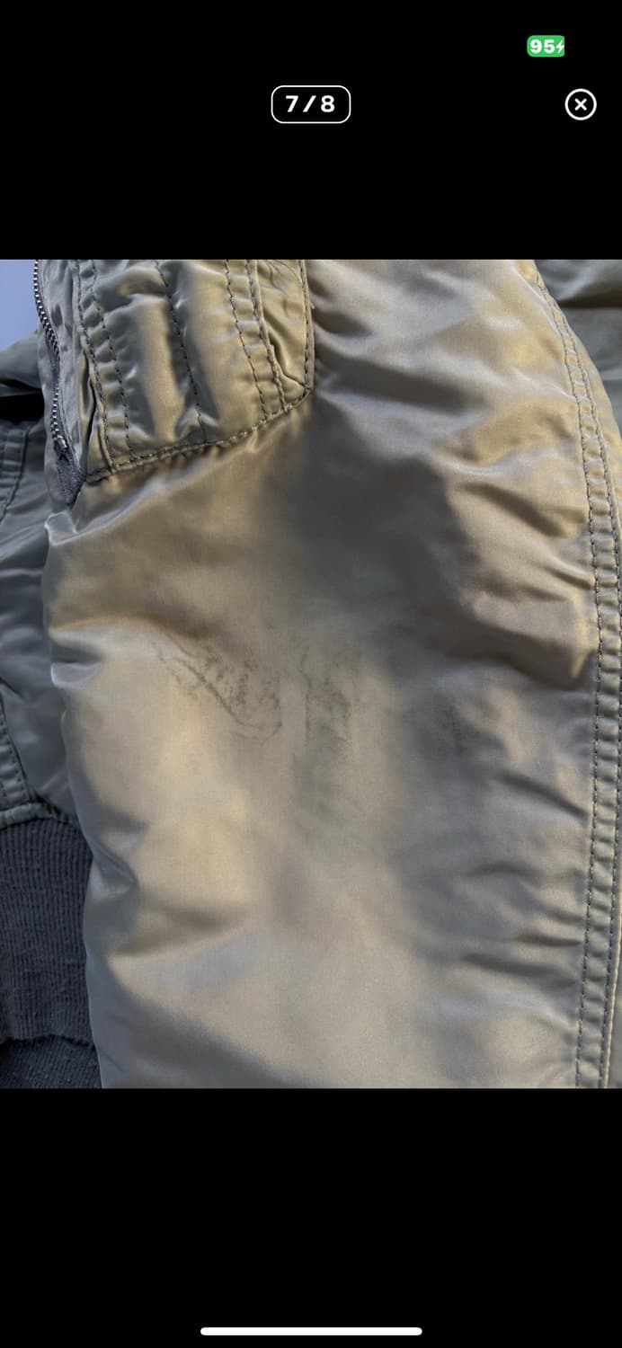 알파인더스트리 항공자켓 s ma-1 상품이미지4