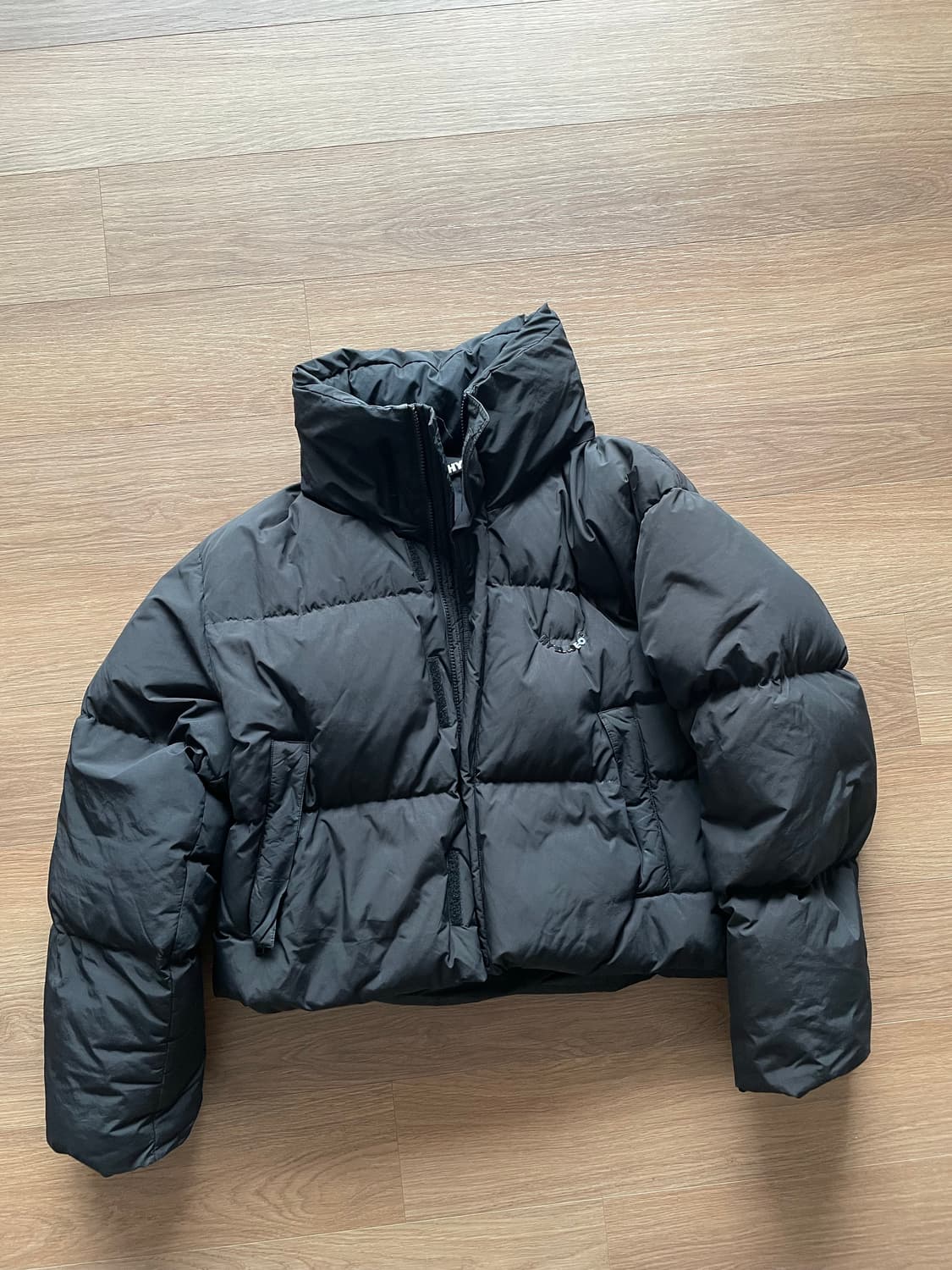 [1] 혜인서 블랙 크롭 패딩 상품이미지1