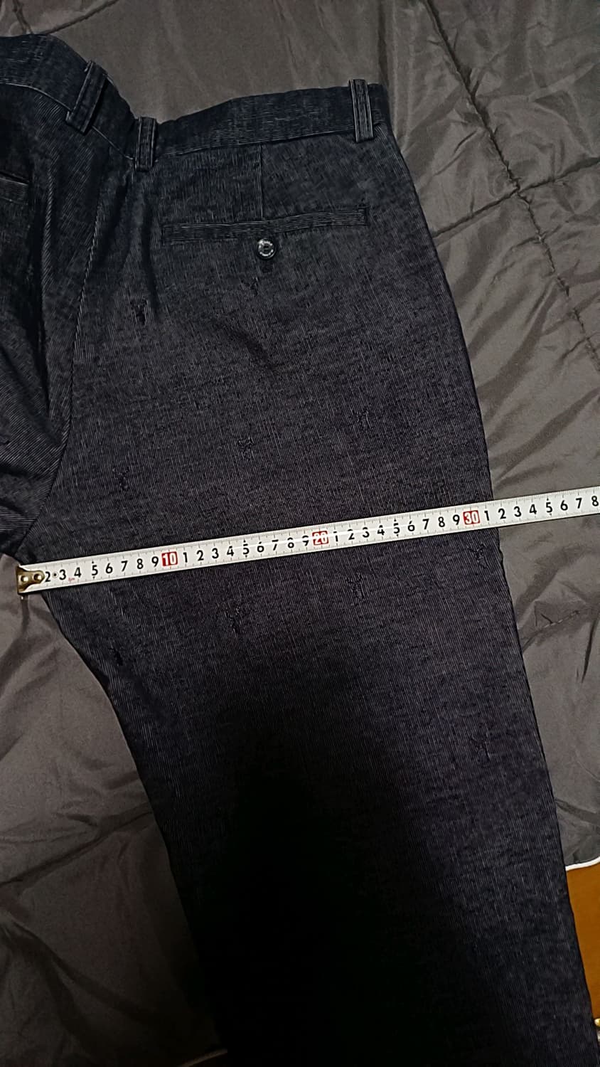 와이드앵글 코듀로이 골프바지 32인치 기장98 상품이미지8