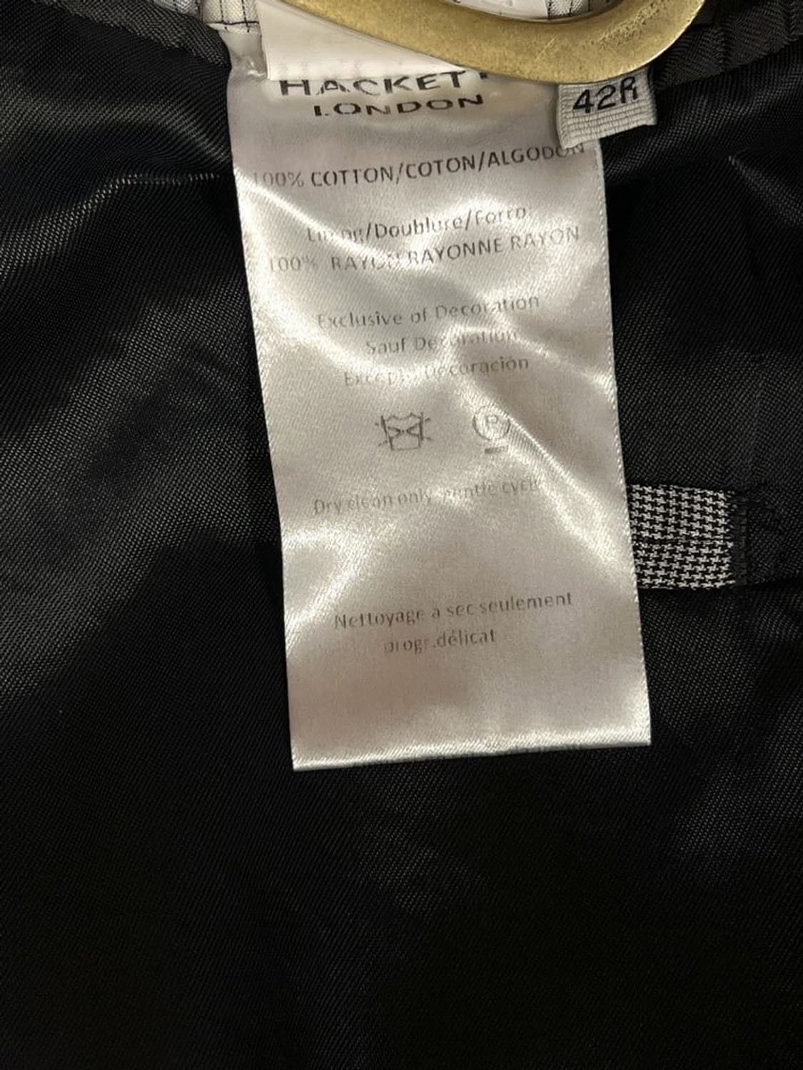 해켓 런던 벨루어 턱시도 자켓 상품이미지8