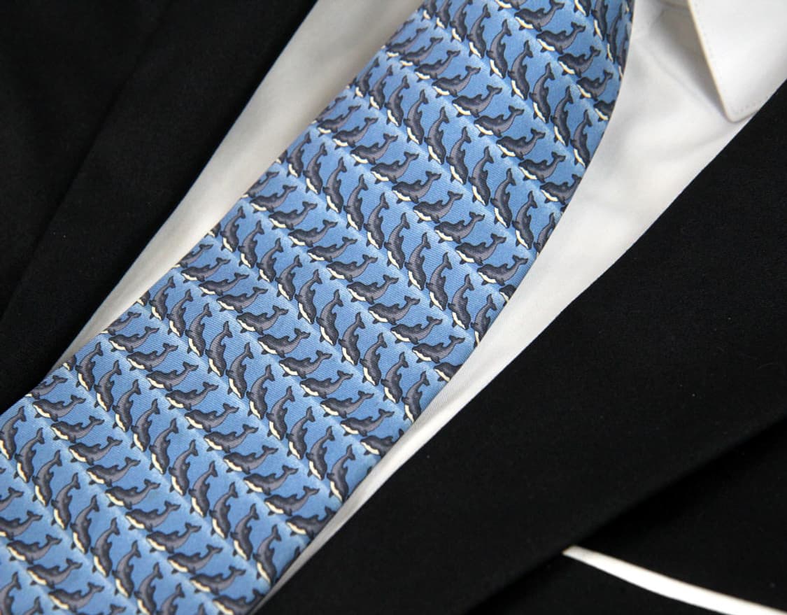 버버리 9.4cm A-등급 남자 명품 넥타이 상품이미지6