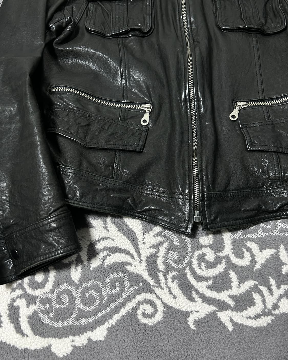 00’s 램스킨 밀리터리 자켓 상품이미지5