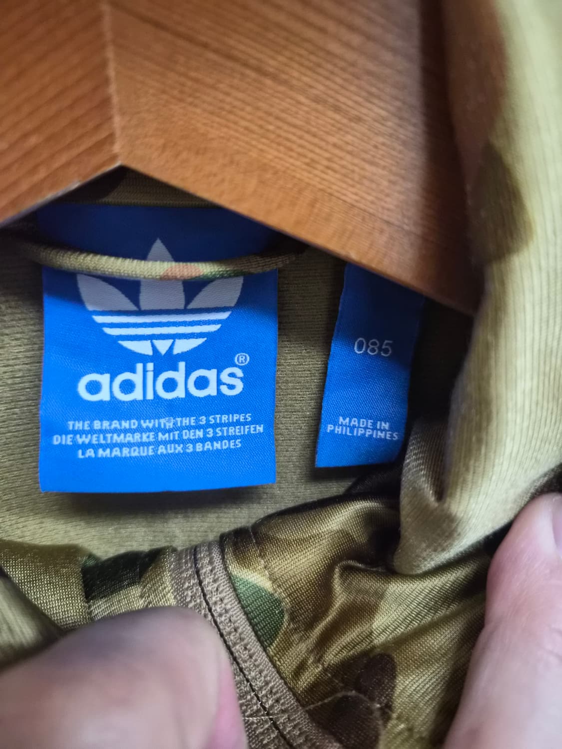 XS/85) 아디다스 파이어버드 카모 져지 팝니다 상품이미지3