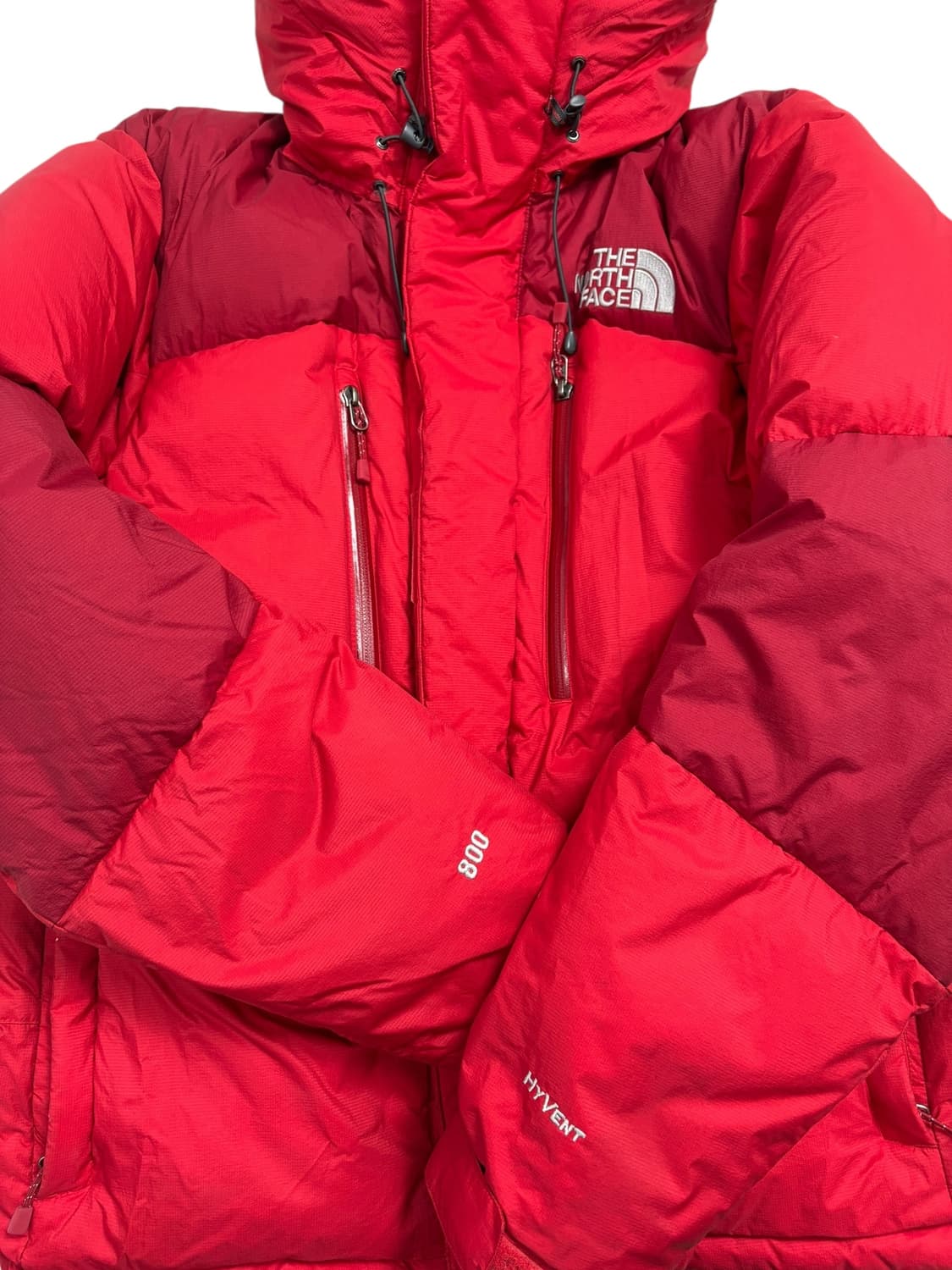 노스페이스 패딩 레드 상품이미지6