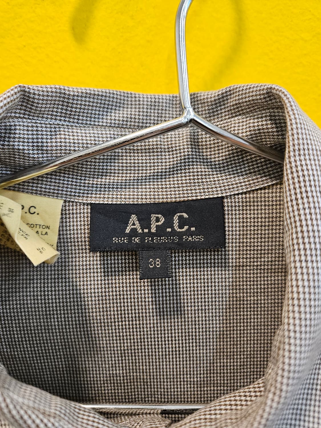 A.P.C. 체크 셔츠 상품이미지3