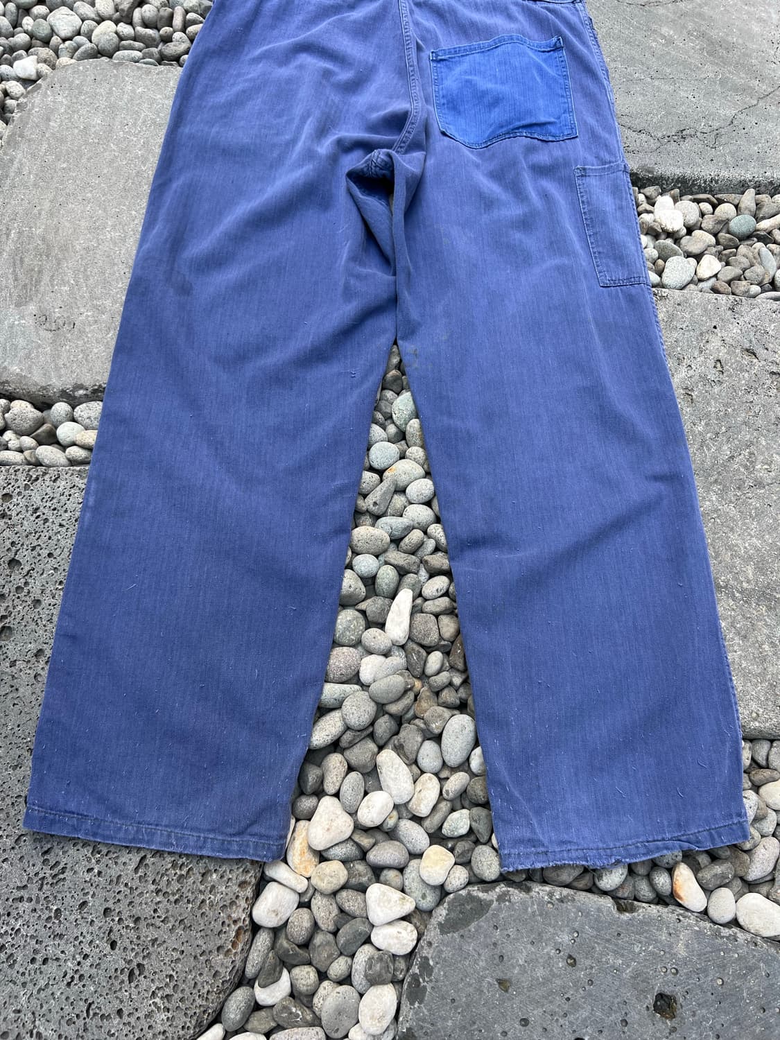 OLD VINTAGE HARD FADED HBT 헤링본프렌치워크팬츠  상품이미지9
