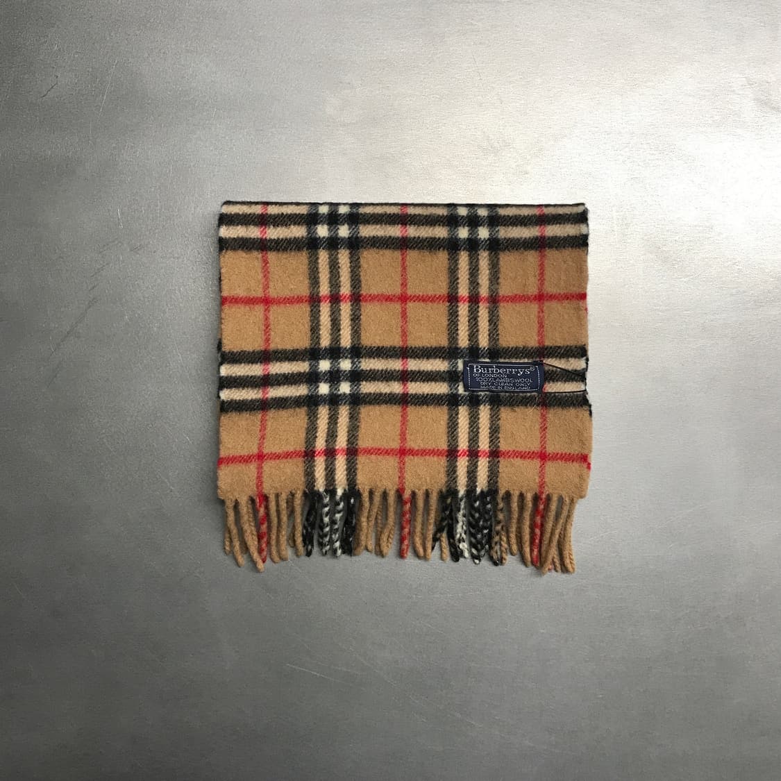 버버리 정품 램스울 머플러 베이지 상품이미지2