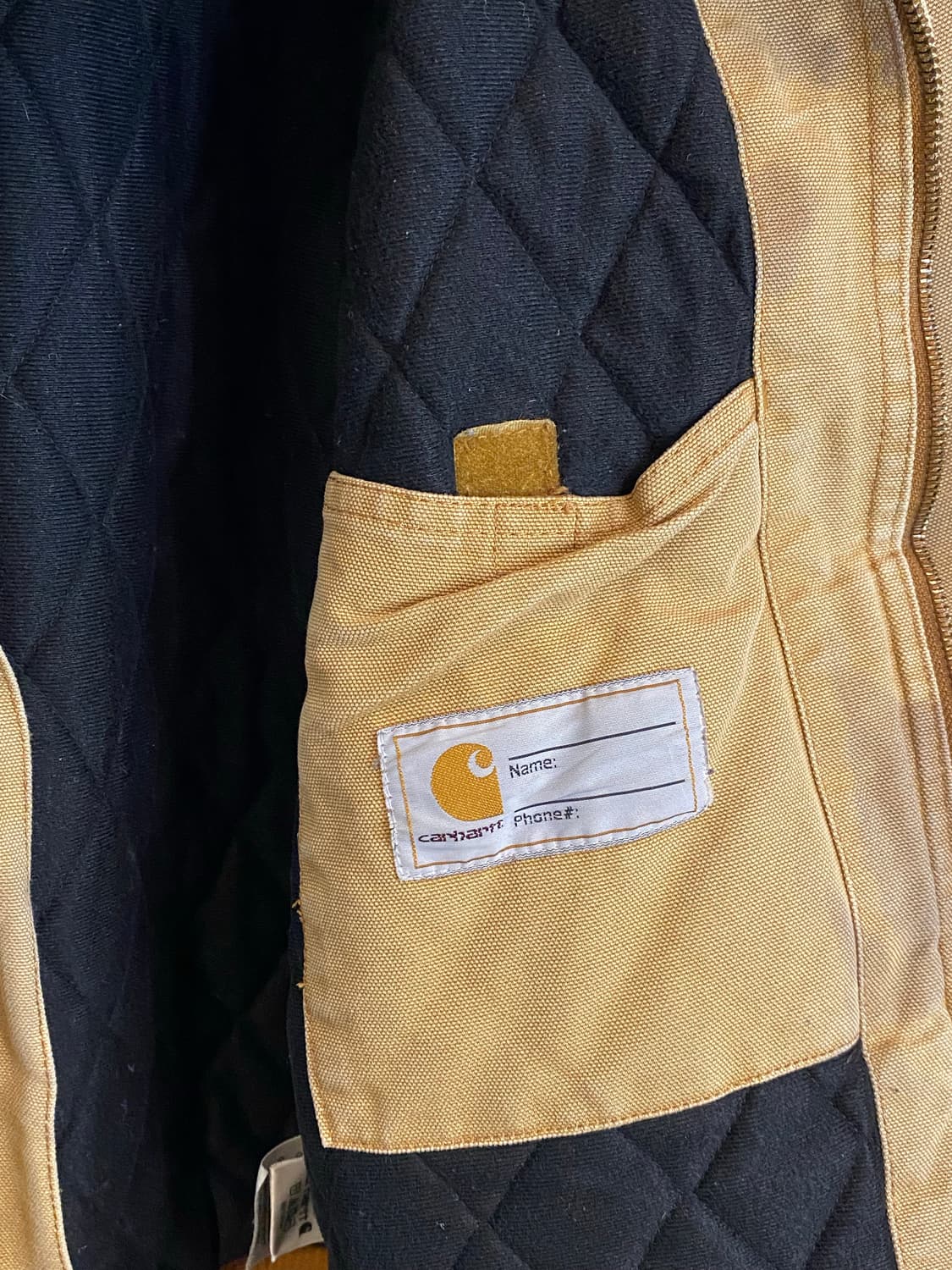 칼하트 덕액티브자켓 xs 상품이미지6