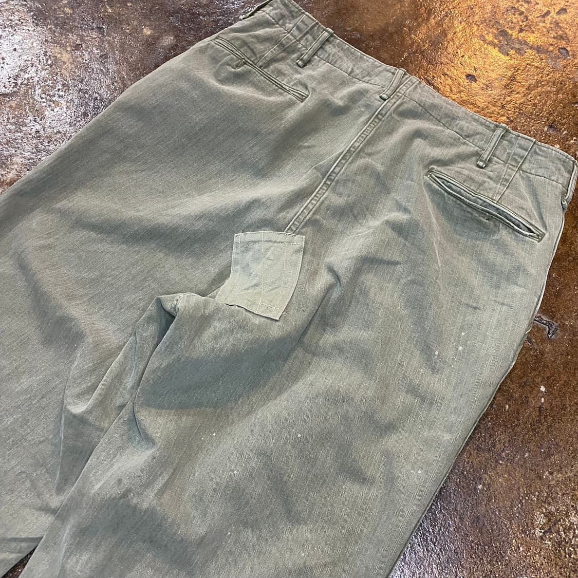 (XL) 바우와우 bowwow 패치워크 데미지 팬츠 상품이미지8