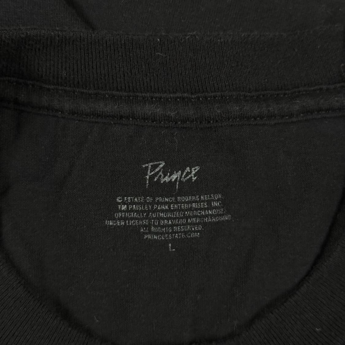 [L] 프린스 퍼플 레인 Purple Rain 밴드 반팔 티셔츠 상품이미지5
