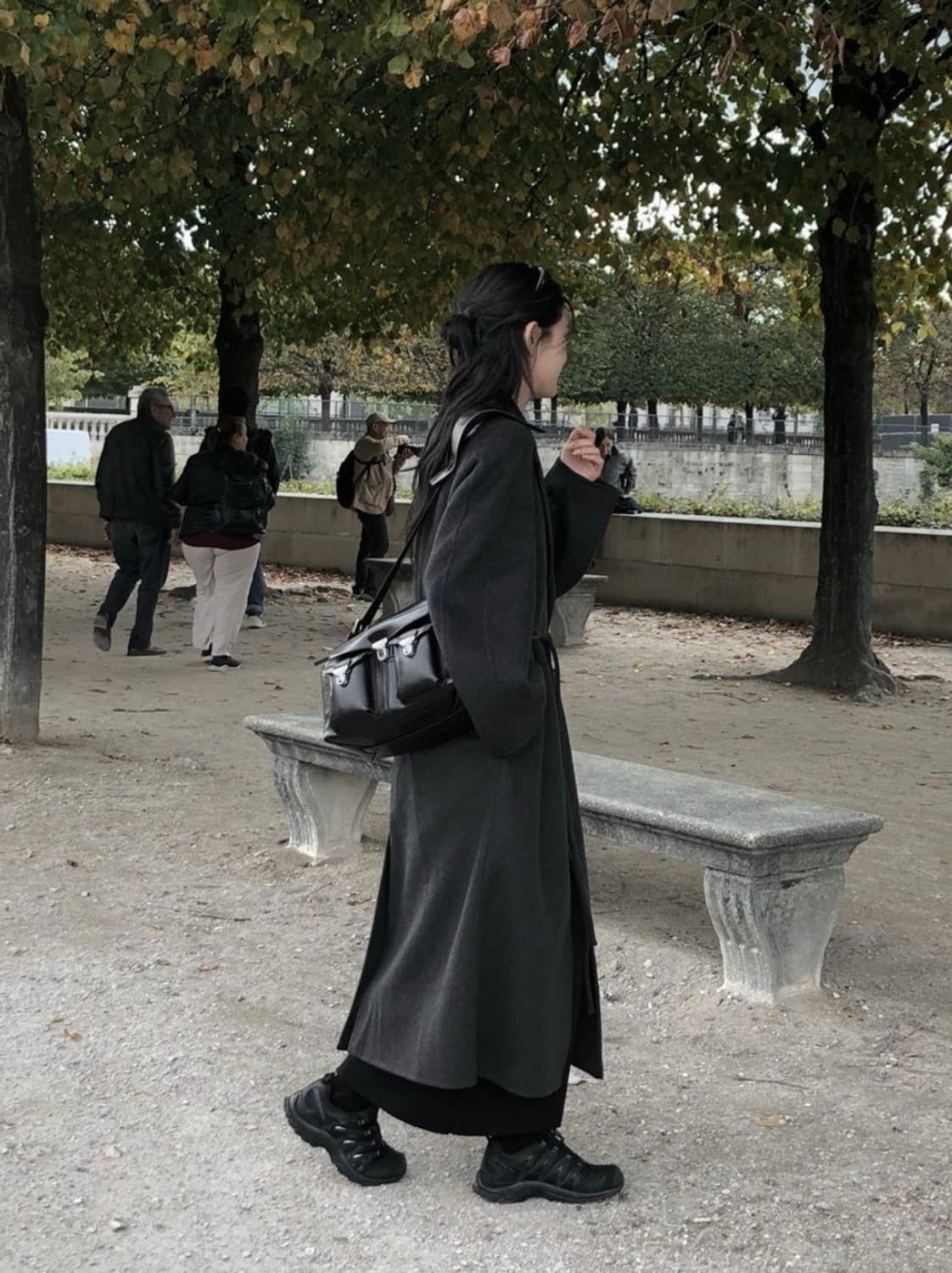 르버터 르버터 벌룬 핸드 메이드 로브 롱 울 코트 상품이미지3