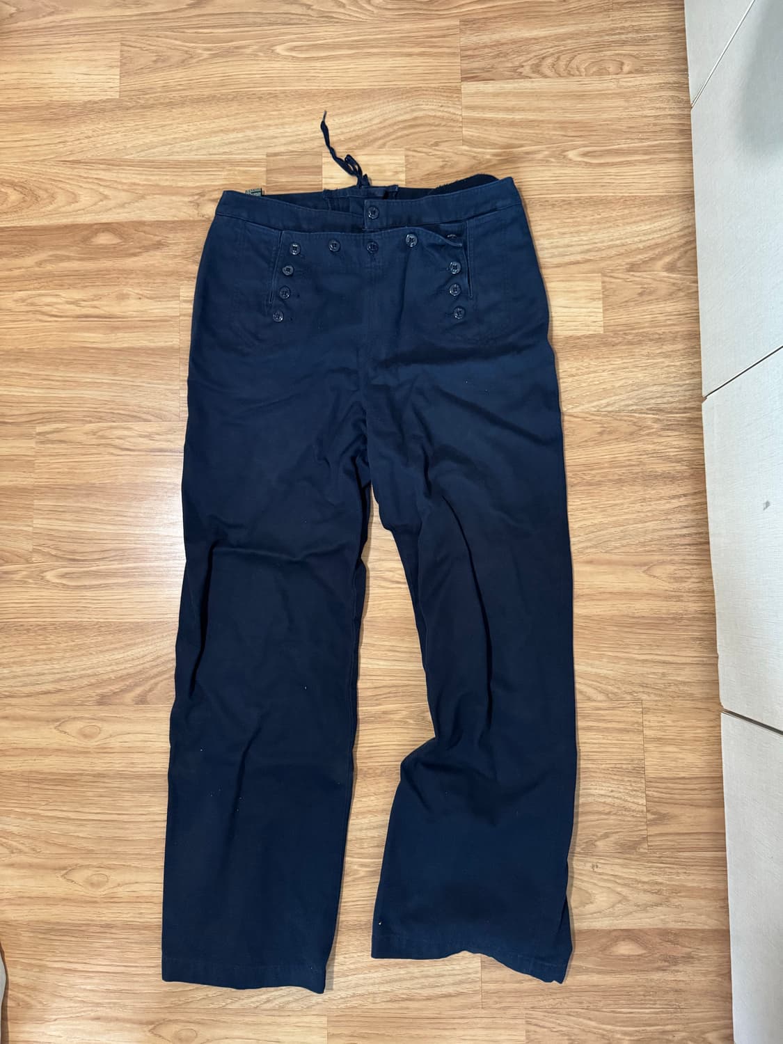 랄프로렌 front slit button detail pants 상품이미지1