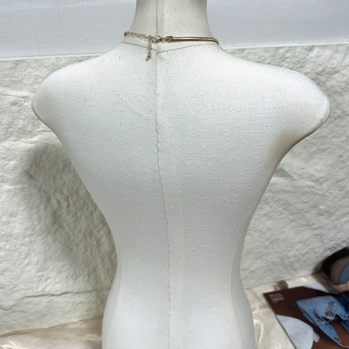 빈티지 스네이크체인 목걸이 상품이미지3