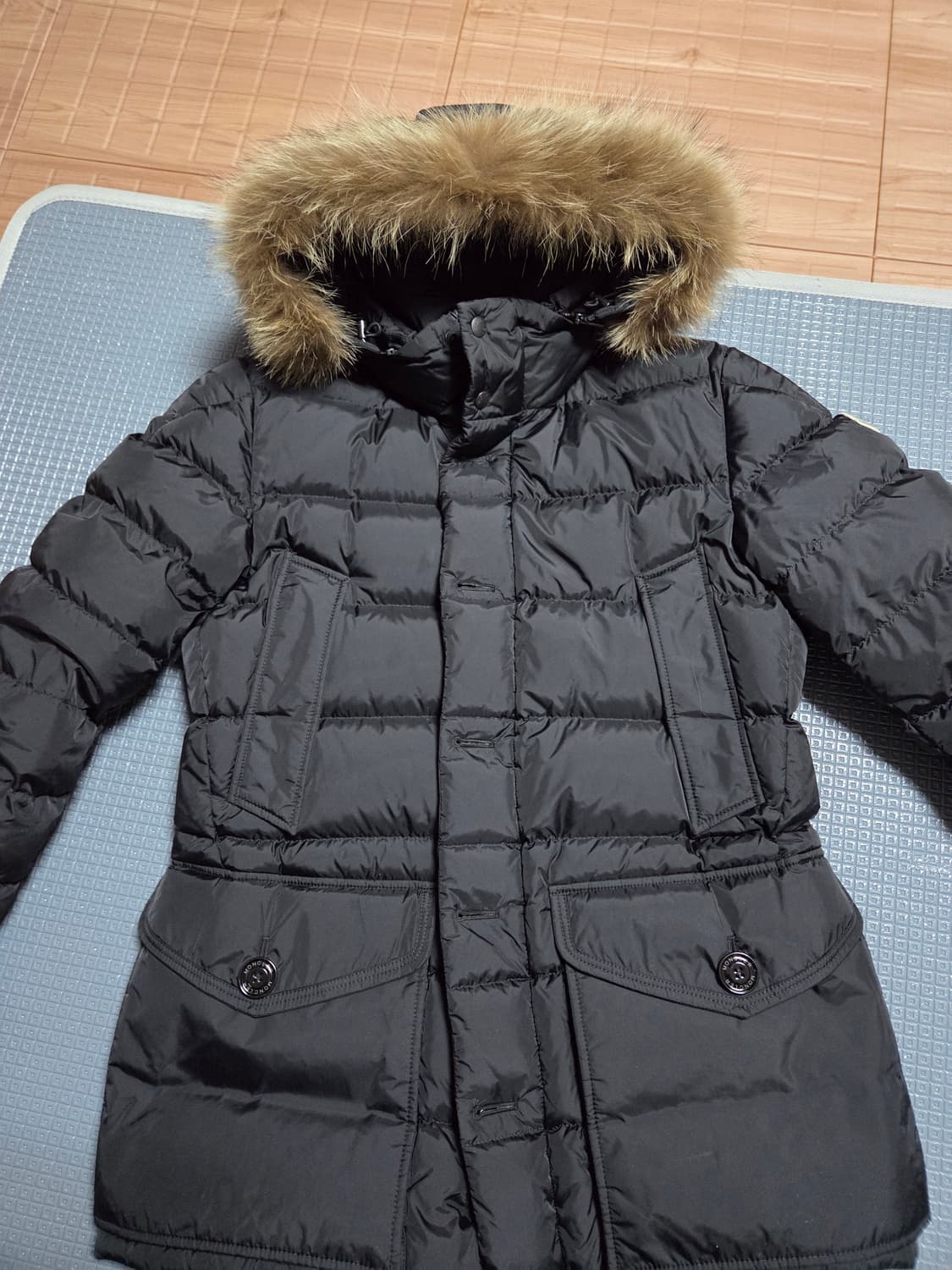 (새상품 3) 22/23 몽클레어 클루니 블랙 상품이미지1