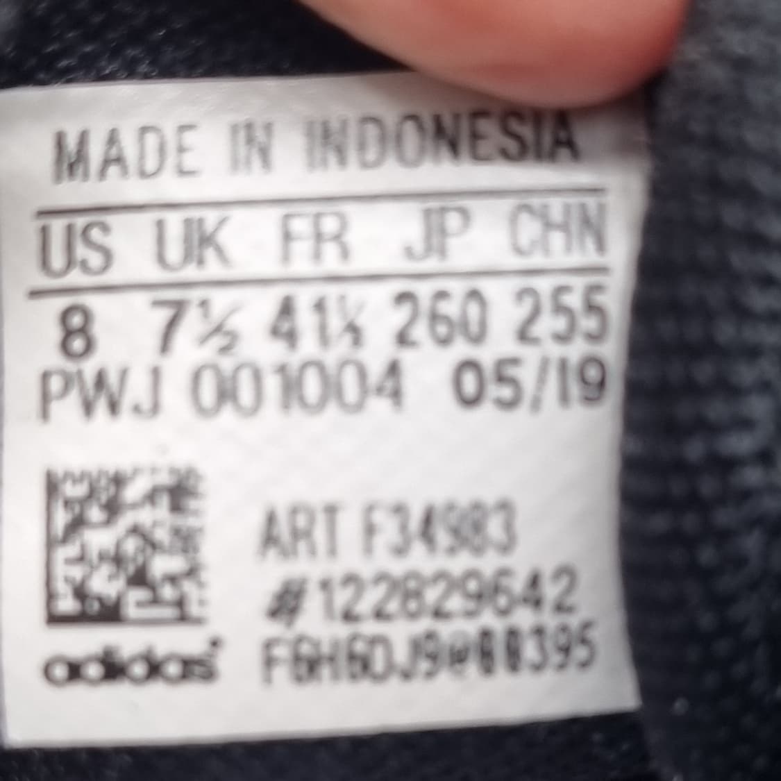 아디다스 퀘스트 라이드 블랙 운동화260 상품이미지6