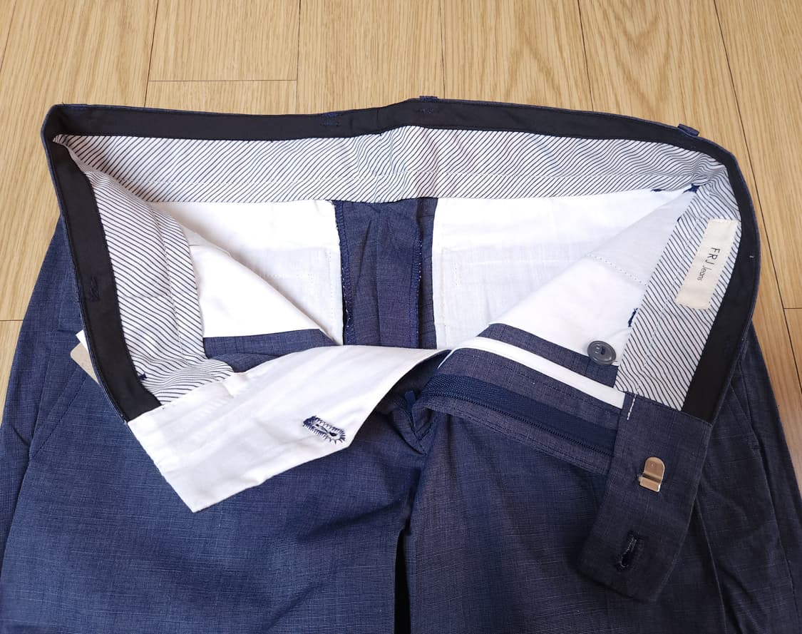 FRJ 에프알제이 코튼 스판 일자팬츠, 일자바지 미착용 새상품 28-29 상품이미지4