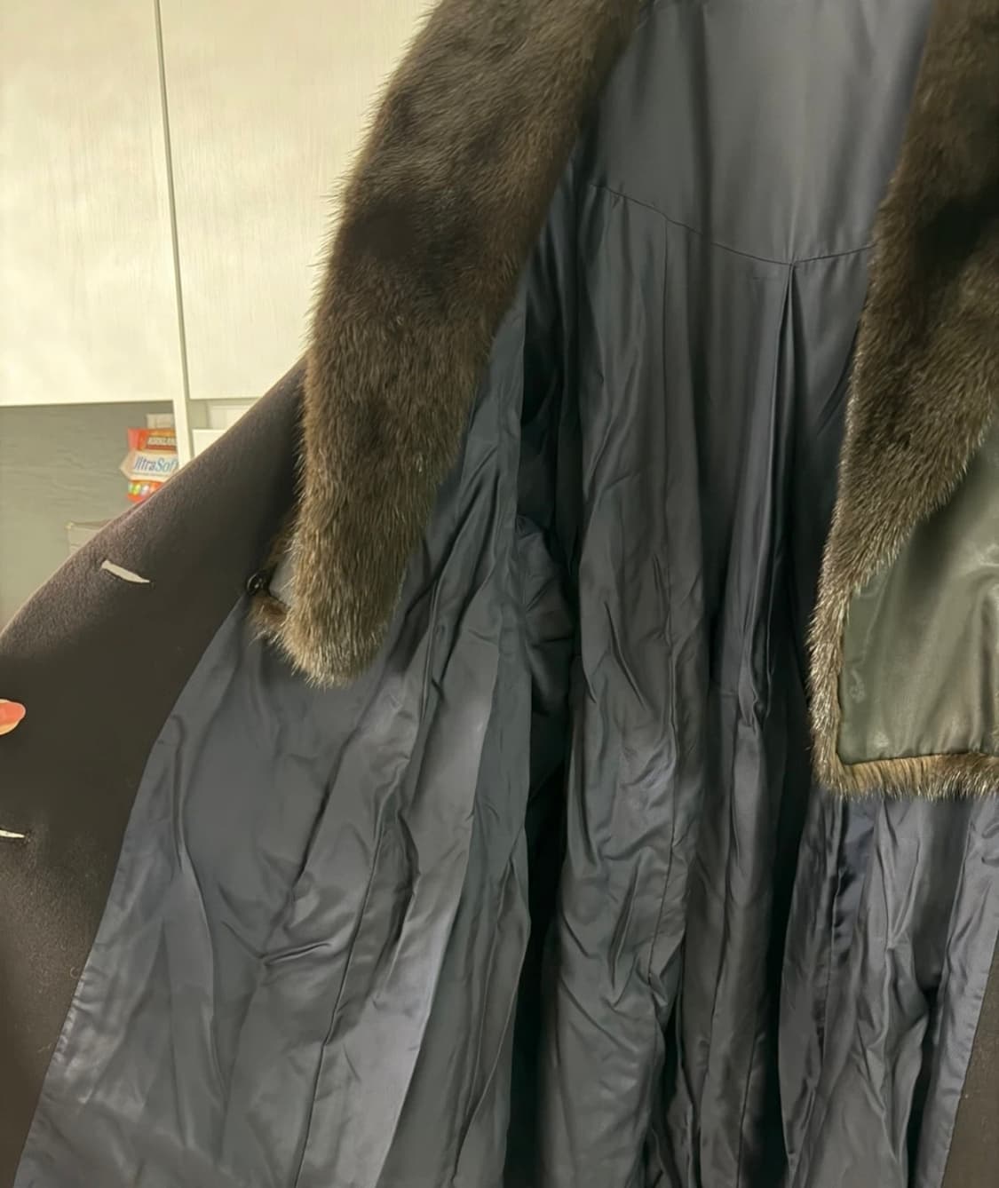 캐시100 밍크퍼 코트 상품이미지6