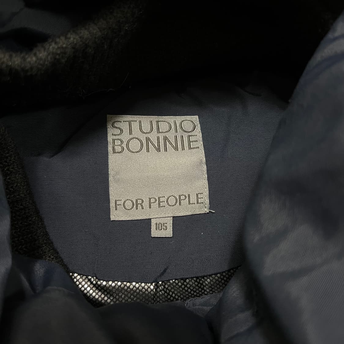 스튜디오 보니 여성 프리미엄 하이넥 덕다운 롱패딩 [네이비] XL/105 상품이미지5