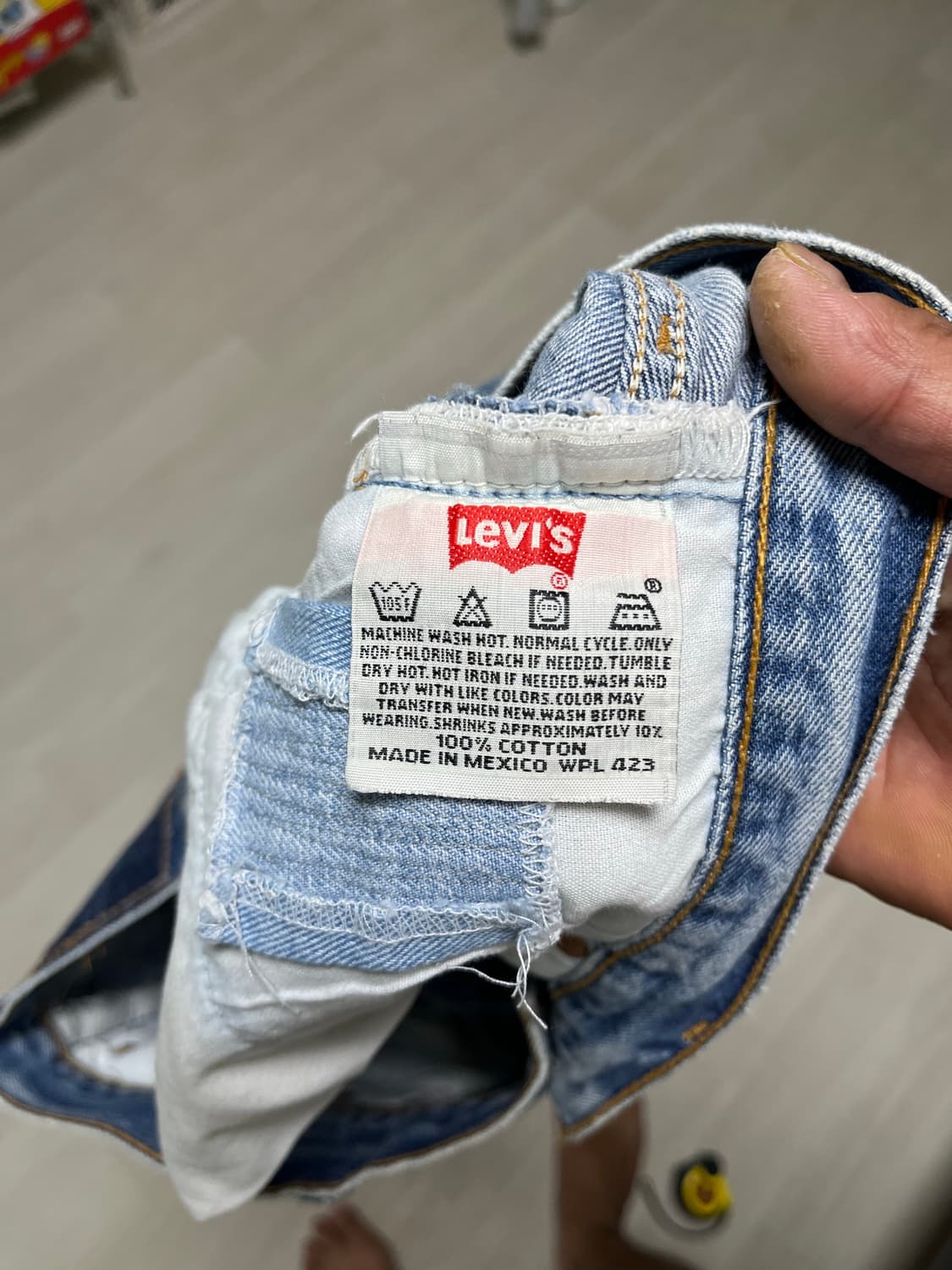 리바이스 501 데님 36 상품이미지3