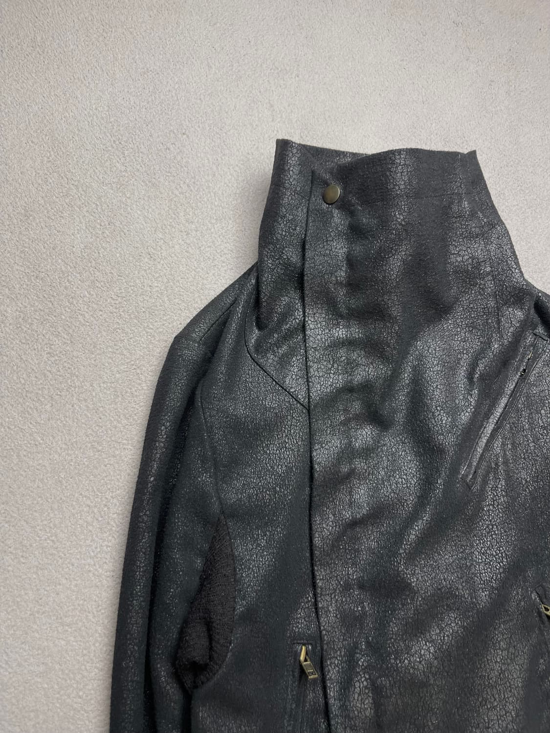 [34] MQUEEN 하이넥 자켓 - 여성 상품이미지7