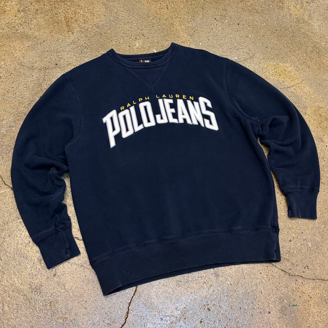 00s 미국 빈티지 폴로랄프로렌 폴로진 빅로고 맨투맨 상품이미지2
