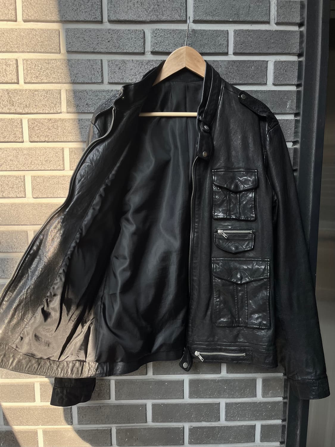 90s lambskin 양가죽 자켓 상품이미지8