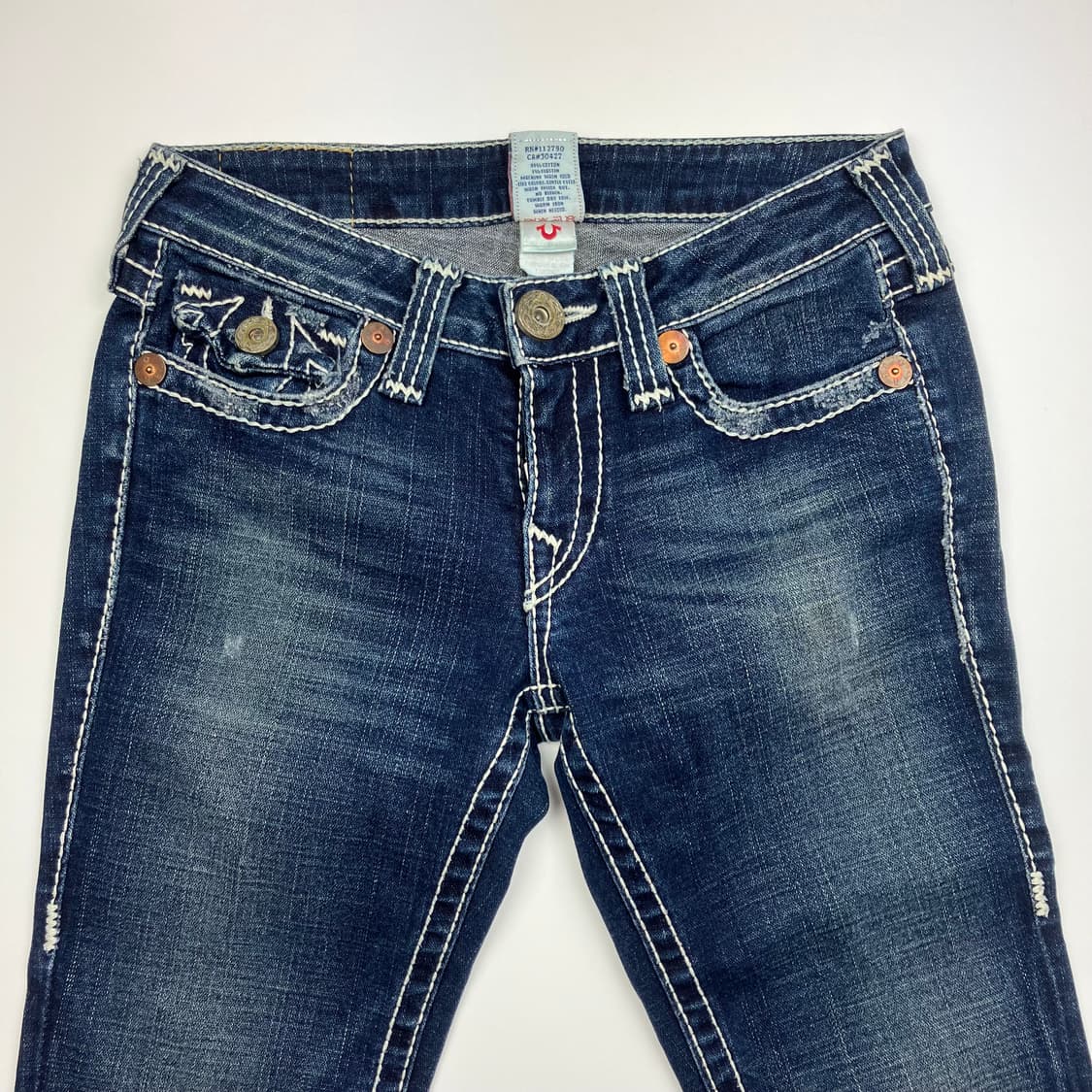 [27] 트루릴리젼 조이 빅티 스티치 데님 상품이미지4