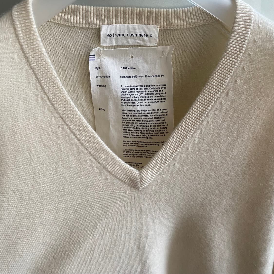 Extreme cashmere 익스트림 캐시미어 claim 상품이미지7