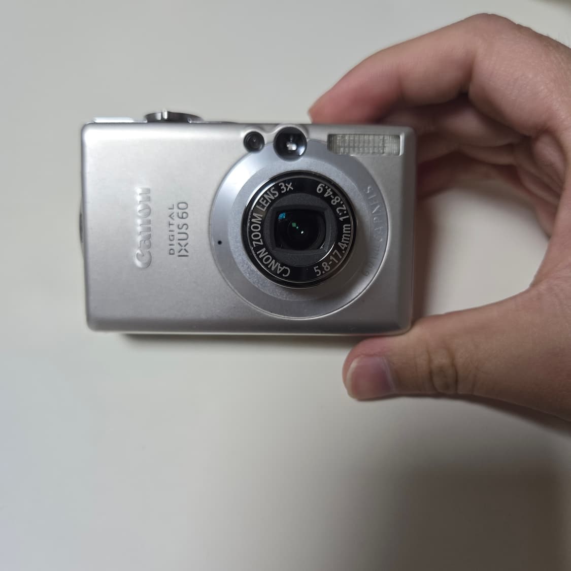 캐논 디지털 익서스 60 은색 카메라 상품이미지2