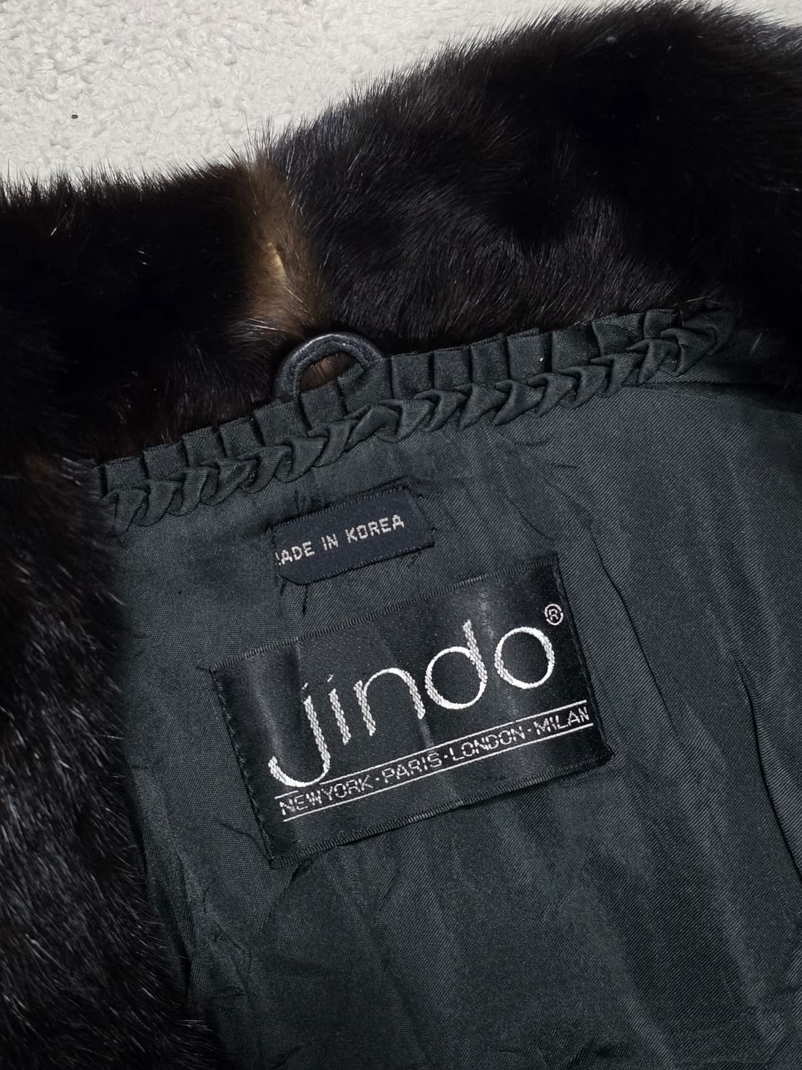 Jindo 진도 블랙그라마 모피 6size 상품이미지6