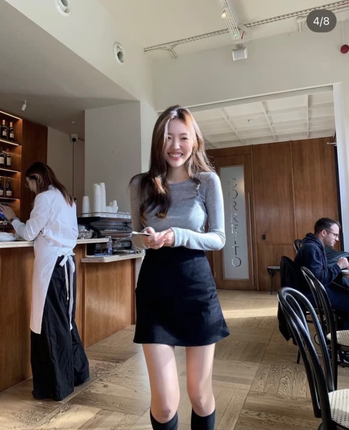 tannat 타낫 벨벳 스커트 M 새상품 상품이미지3