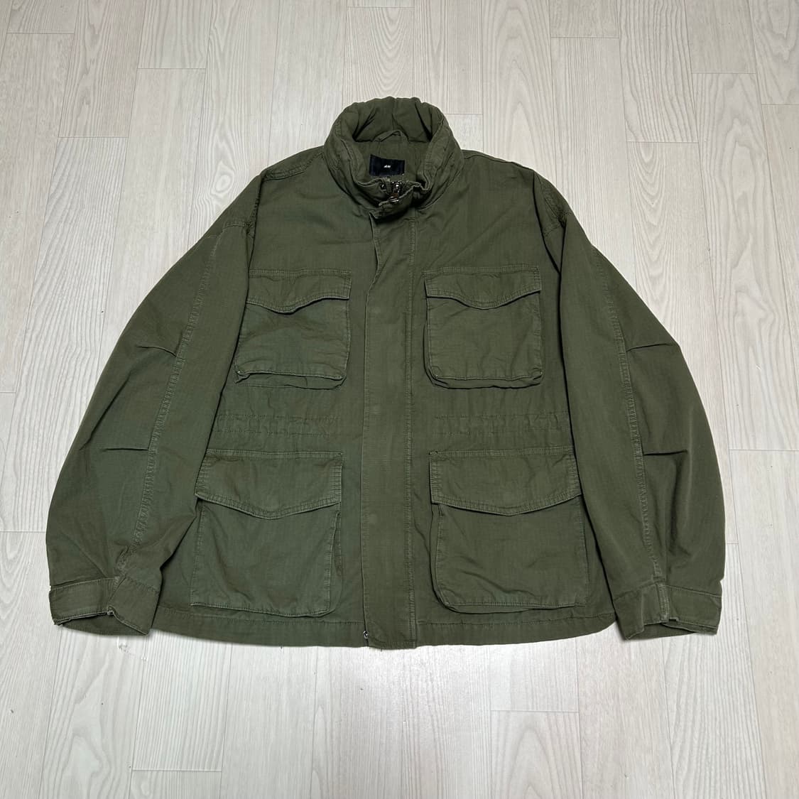 [XL] H&M m65 필드자켓 올리브 상품이미지2