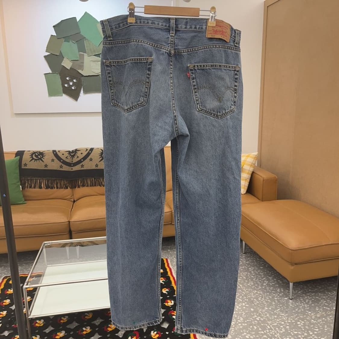 리바이스 550 빈티지 90's 와이드 데님팬츠 36인치 C06637 상품이미지4