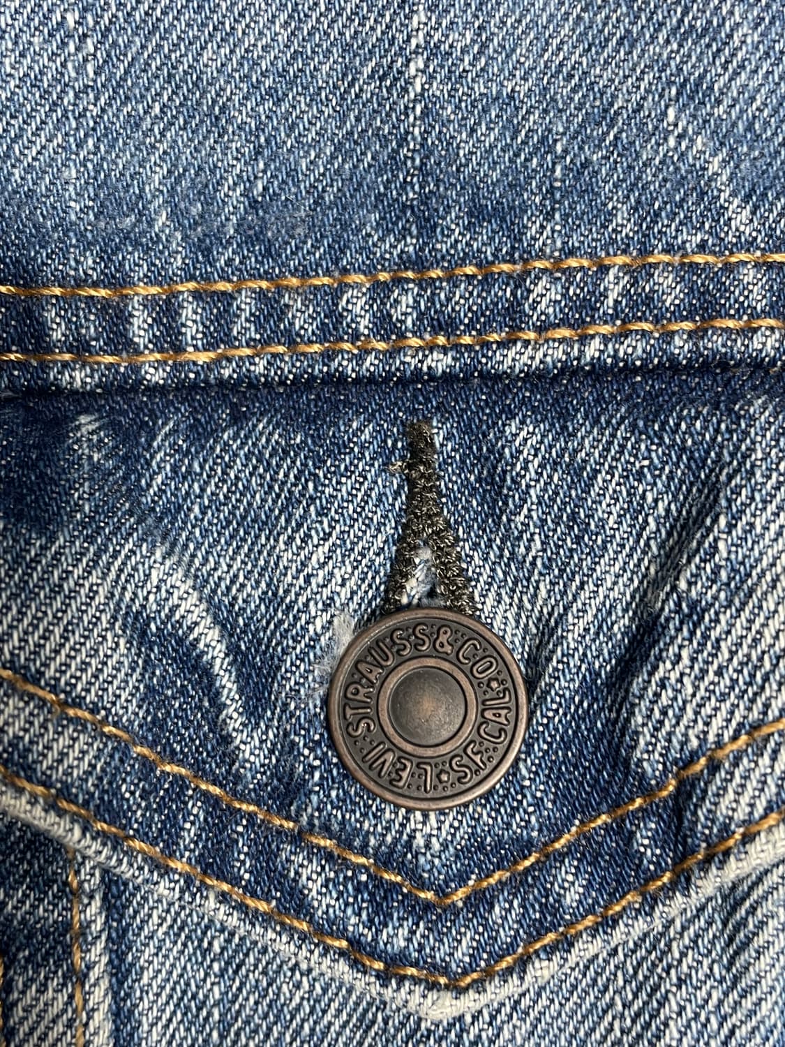 리바이스 타입3 데님 청자켓(Blank Tab) 상품이미지5