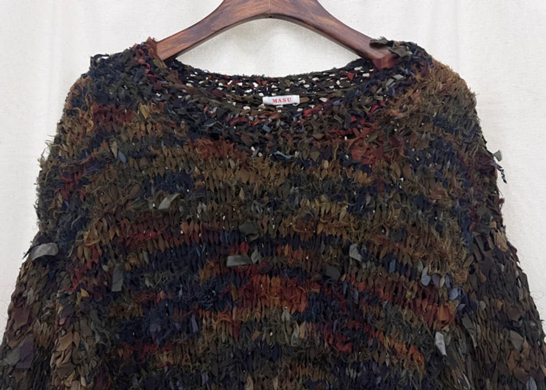 MASU 마수 실크 테이프끈 스웨터 상품이미지3