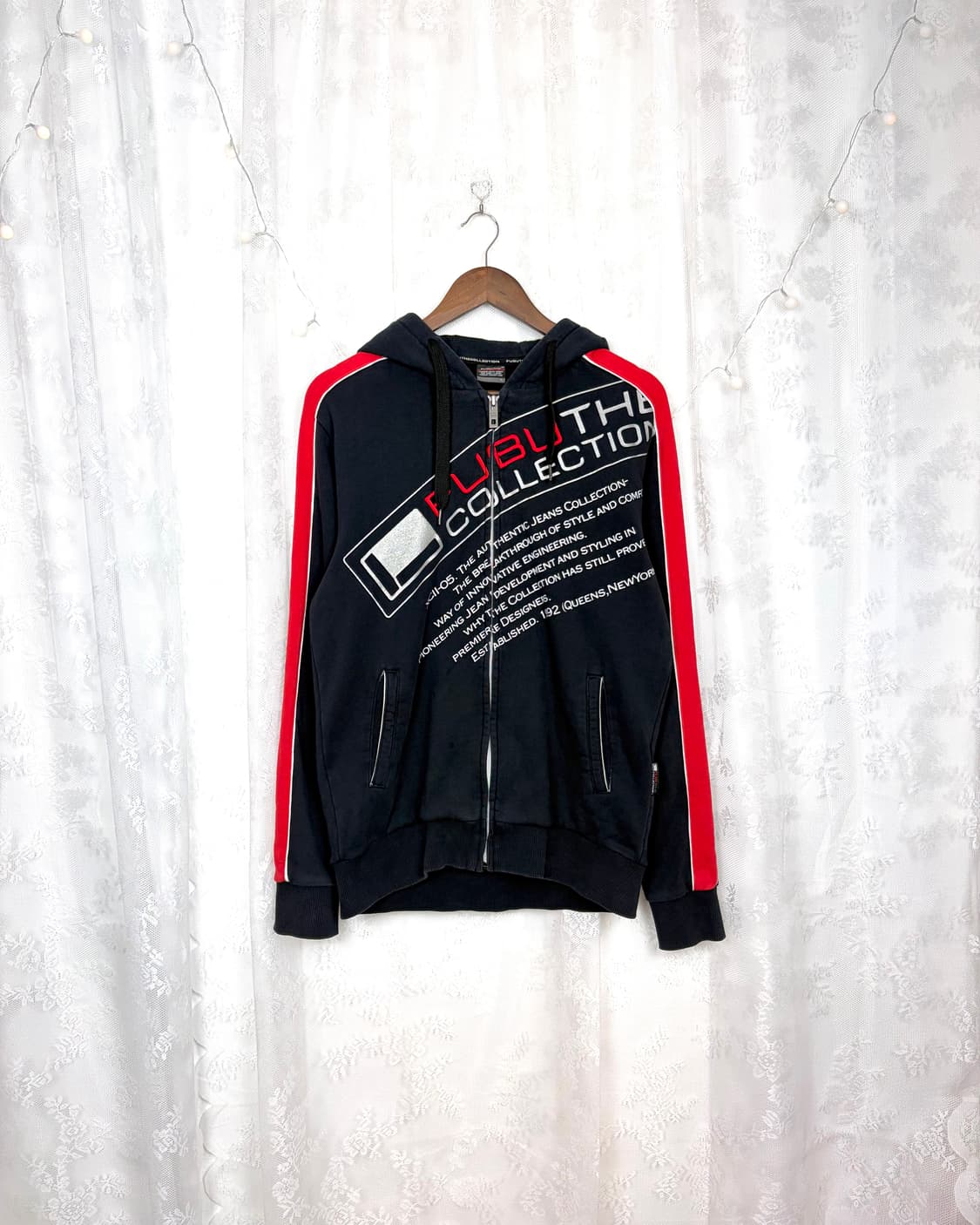 FUBU Collection Graphic Hooded Zip-Up 상품이미지1