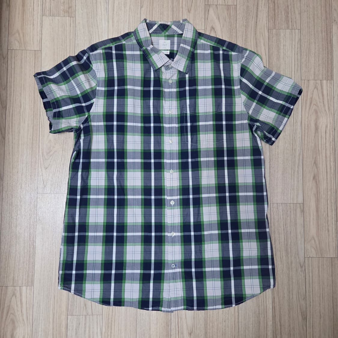 갭 리브드인 빈티지 체크셔츠 상품이미지1