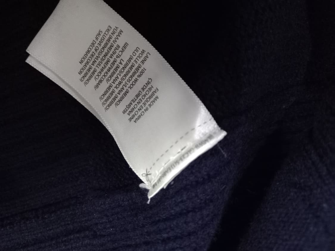 폴로 POLO 빅포니 니트집업 95/M 상품이미지5