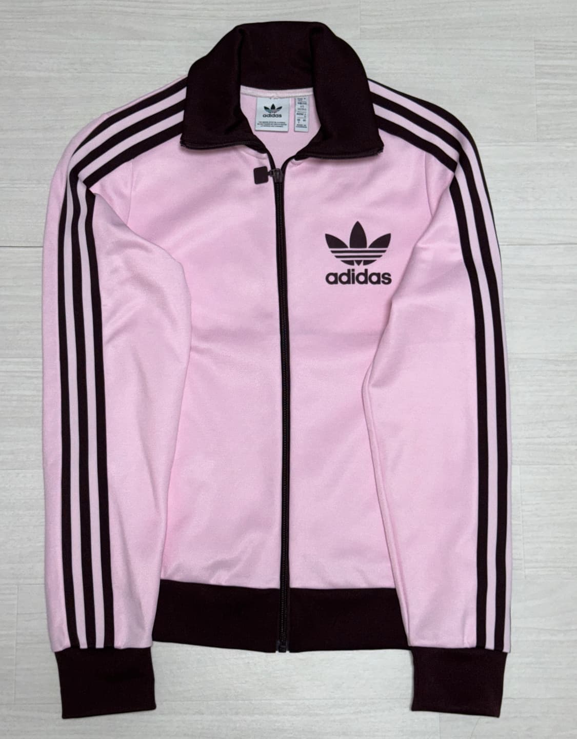 아디다스 베켄바우어 핑크 브라운 져지 상품이미지1