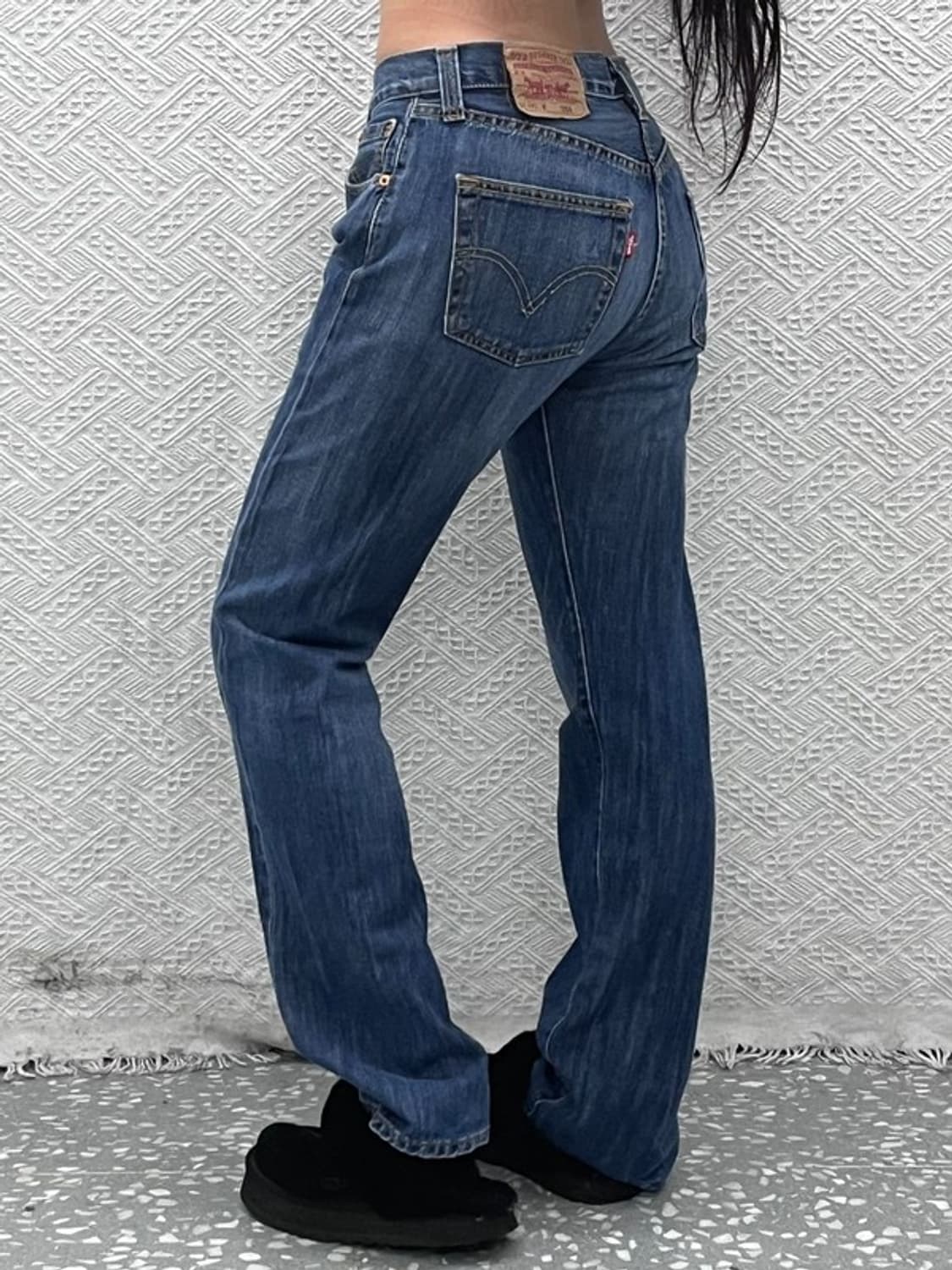 리바이스 올드스쿨 빈티지 워싱 진청 데님팬츠 29인치 C10689 상품이미지1