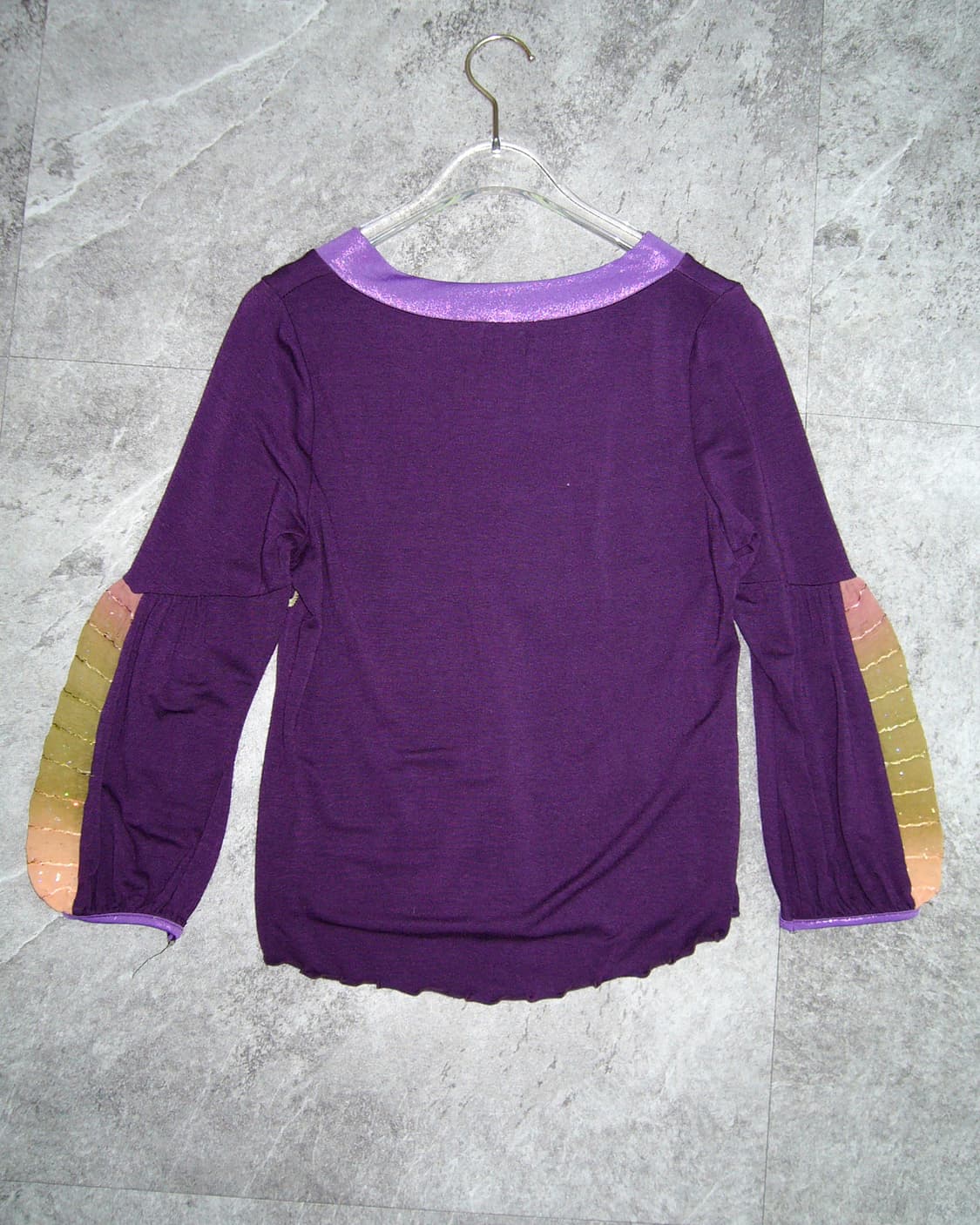 Hot Pepper Purple butterfly Top 상품이미지2