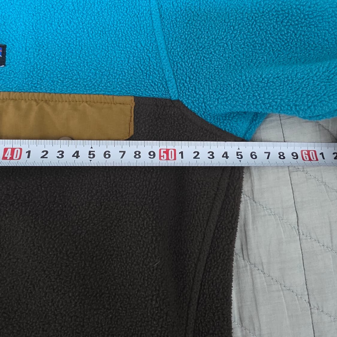 [M/M] 빈티지 파타고니아 신칠라 플리스 스냅 풀오버 후드 블루/브라운 상품이미지9