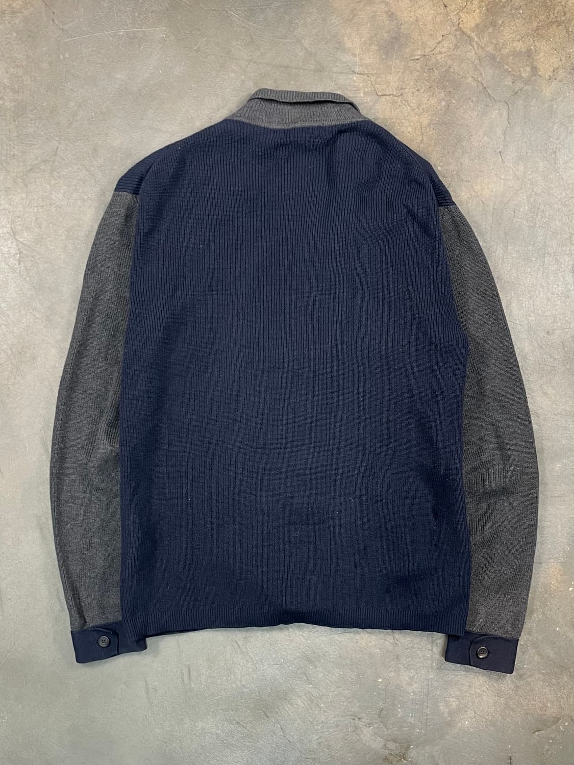 솔리드 옴므 니트 집업 상품이미지4