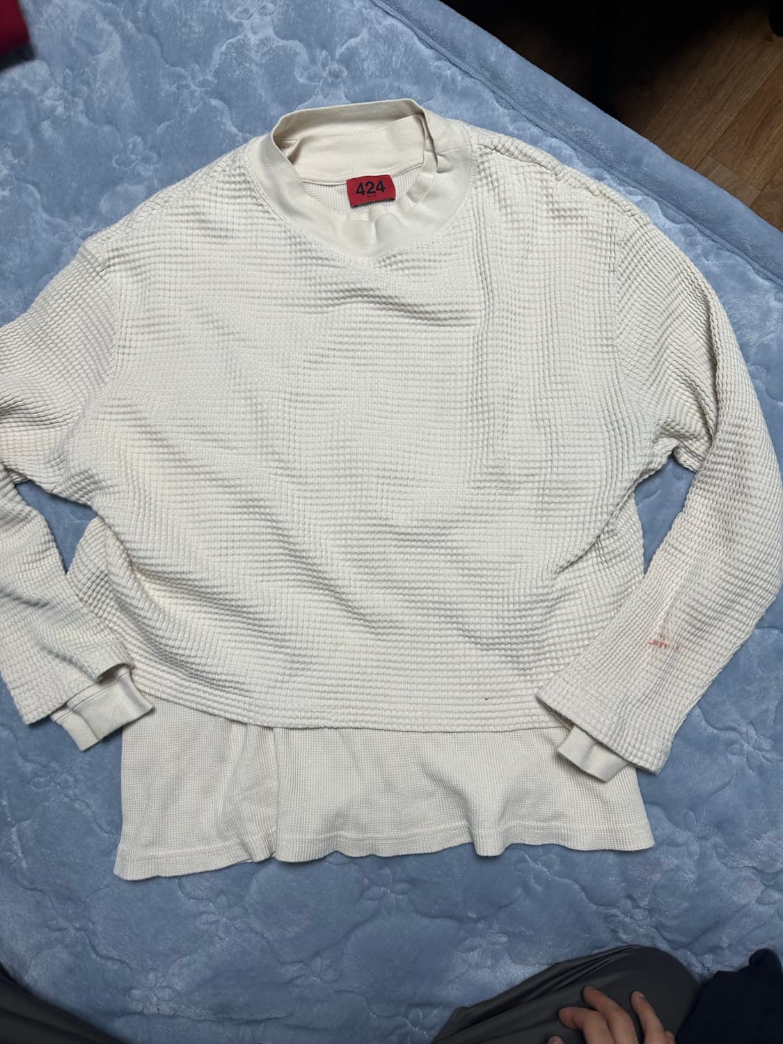 424 써멀니트 레이어드 롱슬리브 상품이미지3