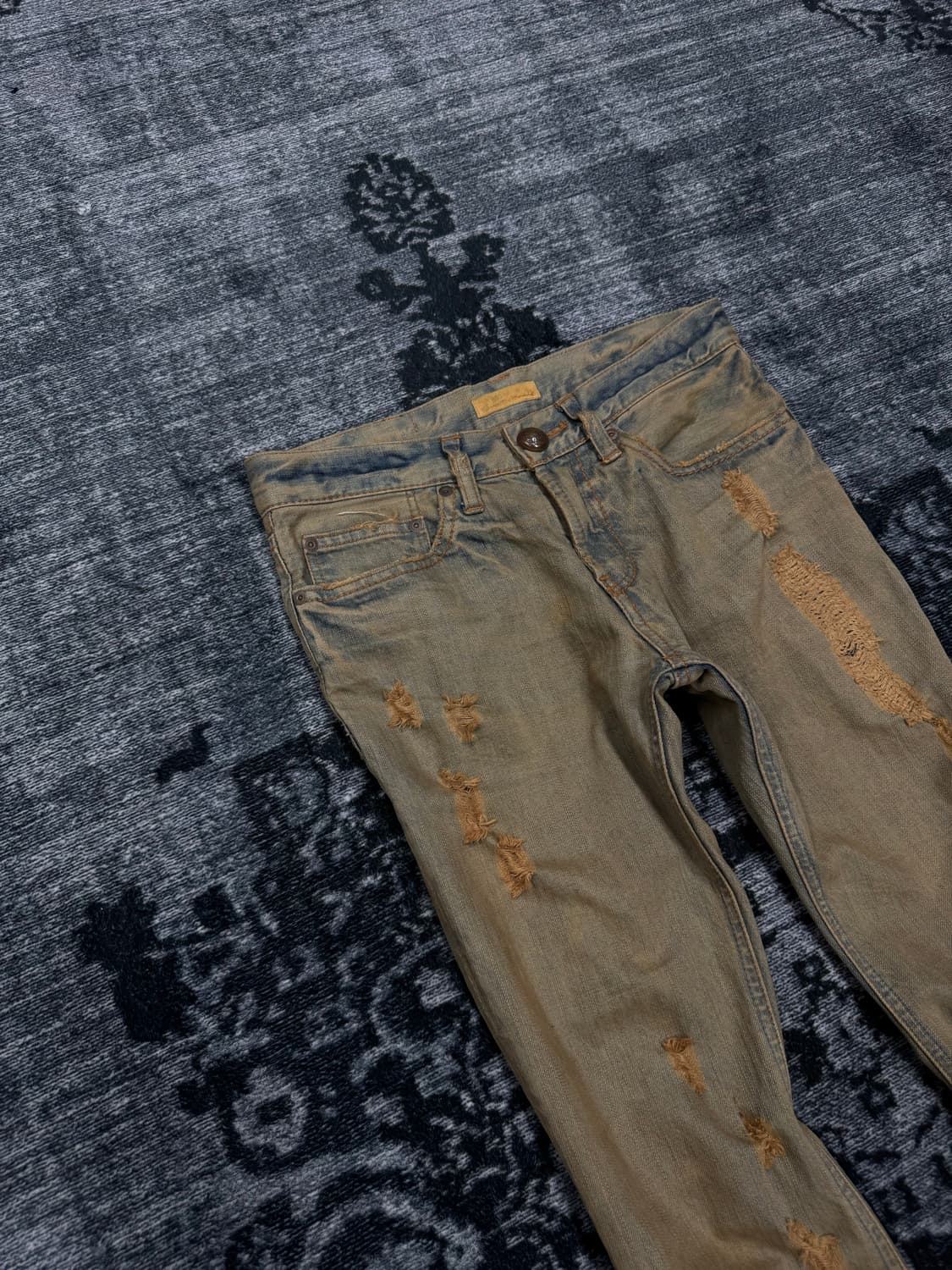 Goa 00s archive distressed mud washing b 상품이미지3