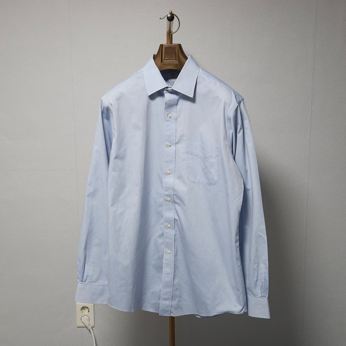15 1/2 ) 브룩스 브라더스 Regent 슬림핏 셔츠 스카이 블루 상품이미지2