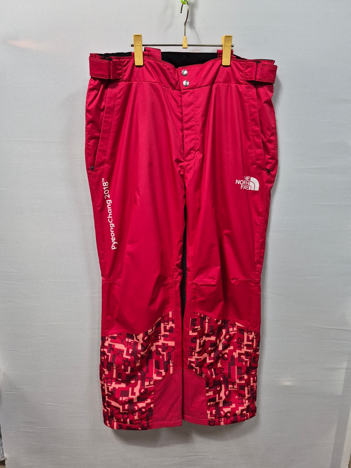 노스페이스 평창올림픽 패딩 스키복 셋업 남성 XL 상품이미지6